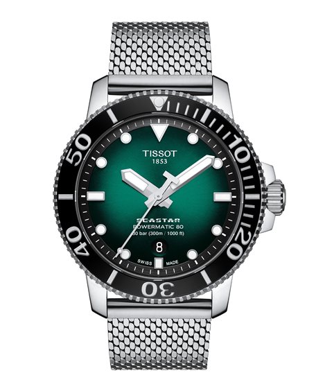Orologio Tissot Uomo Seastar 1000 Powermatic 80 in Acciaio T120.407.11.091.00 - T120.407.11.091.00